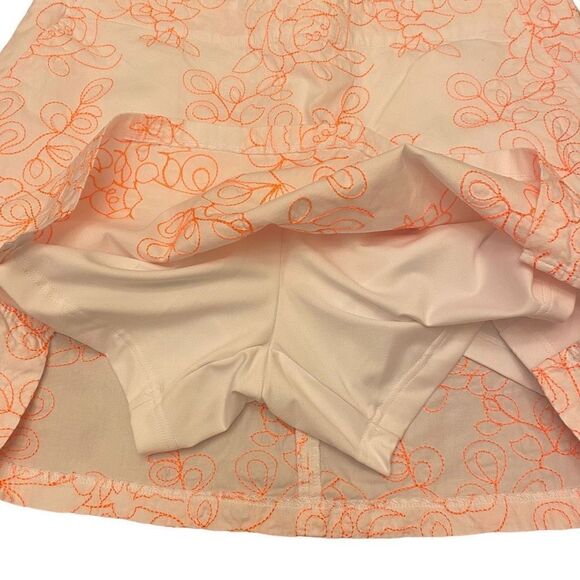 Lady‎ Hagen Golf Tennis Pickleball White Embroidered Skort - Picture 6 of 11